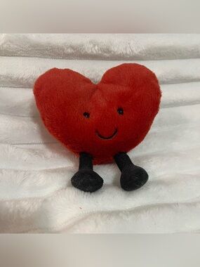 Jellycat Amusable Red Heart Plush
